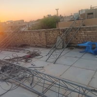 تم بحمد لله تفصيخ برج 21متر في منطقه الامين الثانيه من الله التوفيق وا...