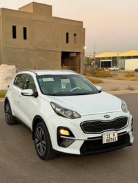 كيا سبورتج 2019 خليجي نص فول بدون صبغ بدون تبديل فقط بارد  جاملغ امامي...
