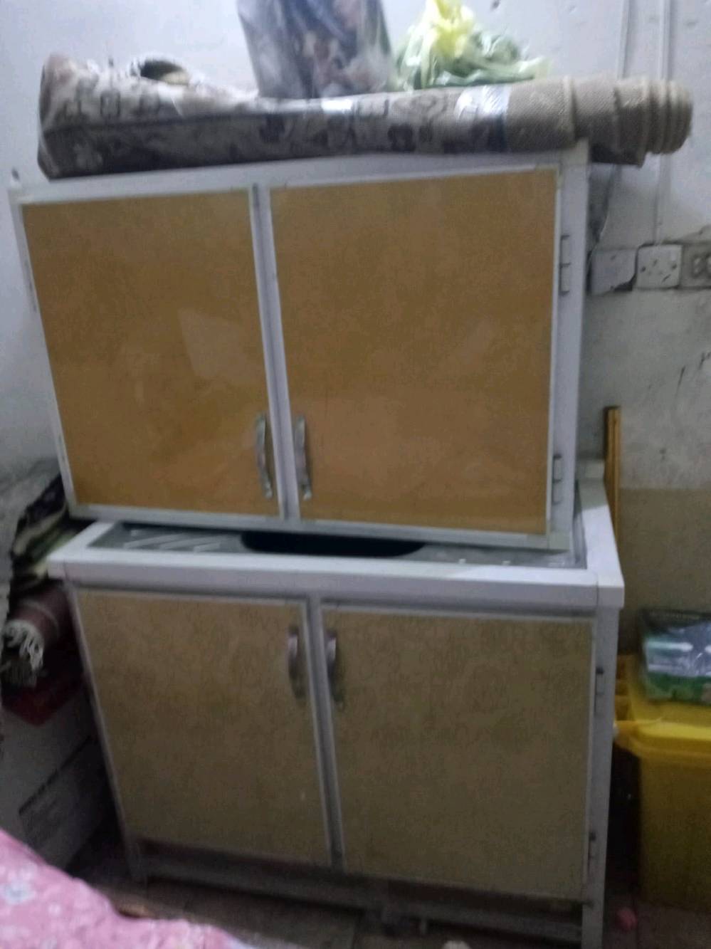 ثلاجة حجم كبير + كاونتر ثنيناتهن 300مدينة الصدر قطاع 28