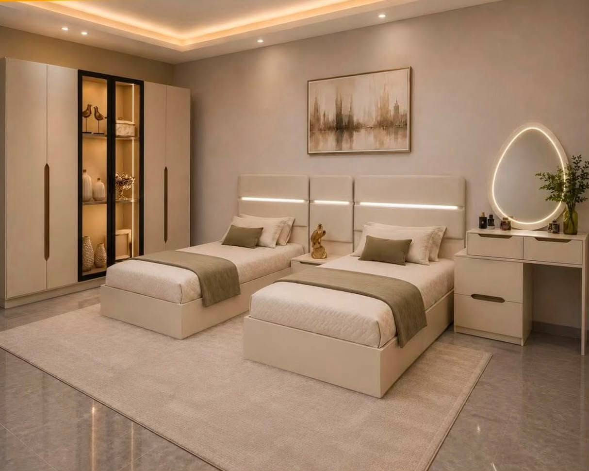 من رخصت مدير لكروب سلام عليكم يوجد لدينا اثاث مفردات سرير نفر خزان وثابت +درور+ميز تواليت+ مرايا قيافه + كنتور ٢ باب و٦ باب طابوريه سرير نفرين لاتصال ***********واتساب ملاحظه لمفردات تجي بل كارتون نقل شد مجاني

نص مكتوب في الصور:
- مرآة القيافة أناقة تعكس ذوقك قياس 170 × 35 سم تصميم أنيق يعكس جمال كل زاوية جودة عالية من مواد متينة مقاس مثالي يناسب جميع المساحات انعكاس واضح لرؤية أدق تفاصيلك أضف لمسة من الأناقة لغرفتك الآن أفضل الاختيارات ضمان الجودة تغليف آمن توصيل سريع