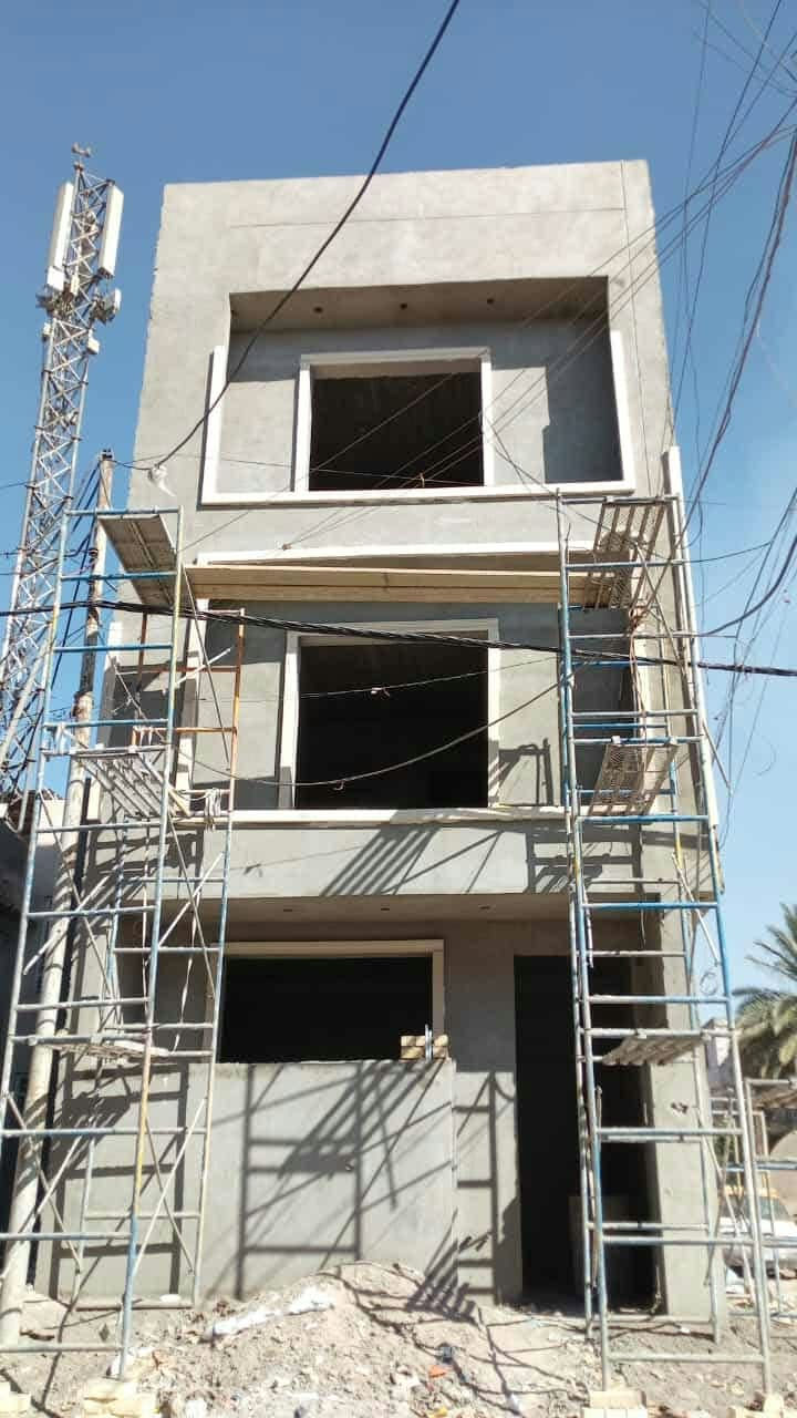 لبخ سمنت • تشميع • ارتفاعات عاليه