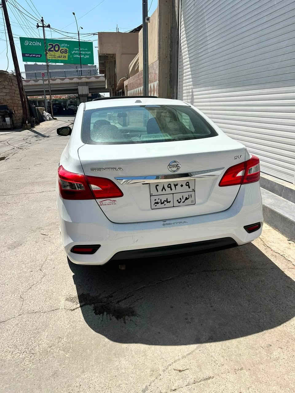Nissan sentra 2017
سێنترا ٢٠١٧ کندي
ڕەنگی سپی
گێڕ تۆماتیک
ناوزەرد(کرێمی) ،سقف سلایت ، شاشە گەورە ، سویچ بەسمە
کامل مواسفات، هەموو شتێکی تازەیە پاتری ، چوارتەیەی نوێی لەسەرە 
٣ پارچەی بۆیاغة لای چاملق و دەرگایە بەبێ ناوگرتن دەعمی سووکە بەشەرت پشت و پێش کەپس  
 هەموو شتی بەشەرت 
شوێن:کەرکووک
کارتی بەنزینی هەیە
نرخ:105$ و مەجال
ژ.م:***********/واتساپ

سنترا موديل ٢٠١٧ سليمانية مواصفات SV مواصفات فول داخل كريمي ، سقف الفتحة بصمات ، شاشة كاميرا ماشية ١١٥ الف ميل ، بيها ورقة بنزين
السعر ١٠٥ ومجال بسيط رقم موبايل ***********
