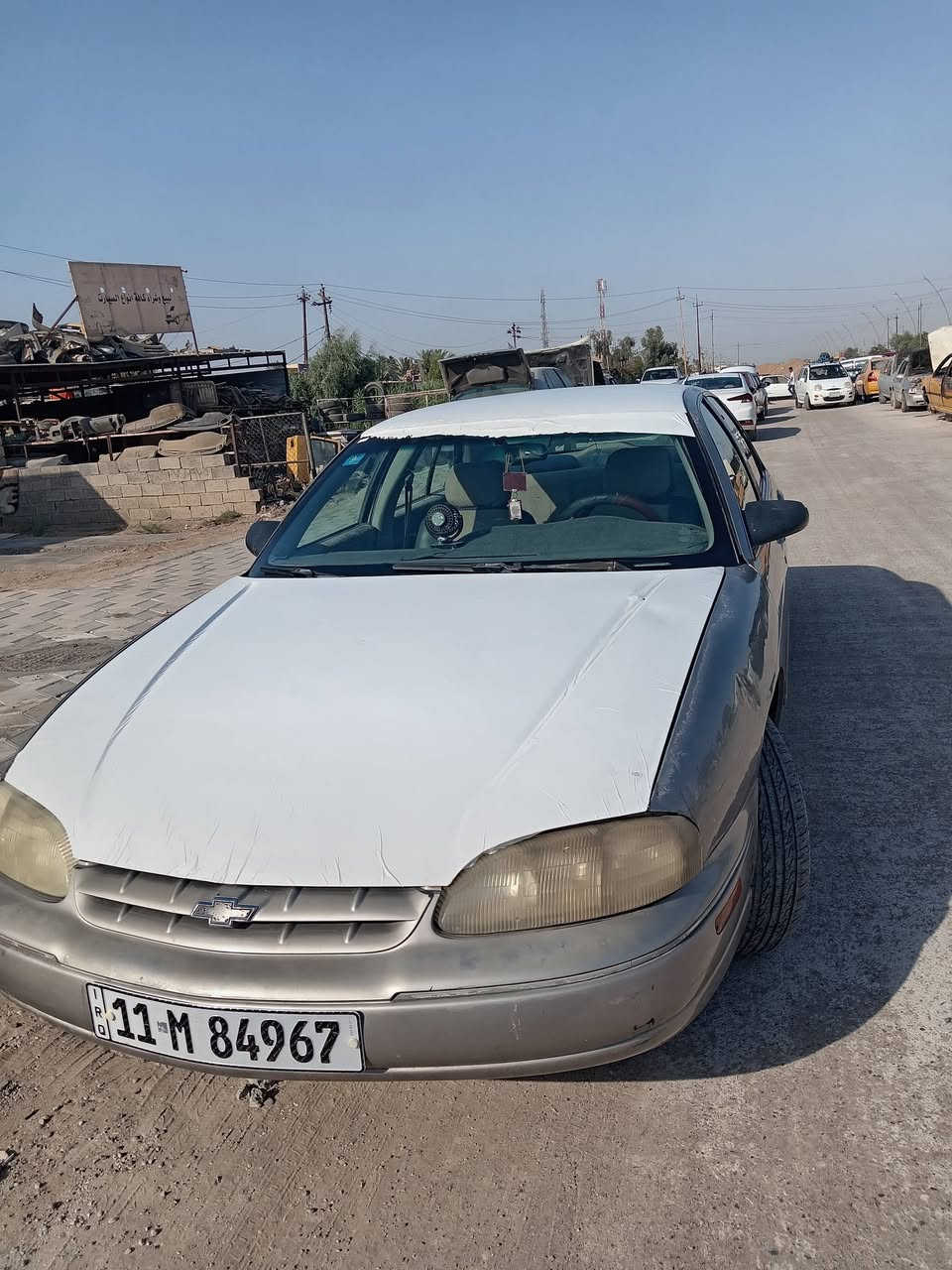 سلام عليكم سيارة شوفرليت لومينا ١٩٩٧ رقم بغداد الدولي تبريد تدفئة سيارة جاهزه ب٣٧ وبيهة مجال *********** عنوان ديالى بعقوبة التحرير
