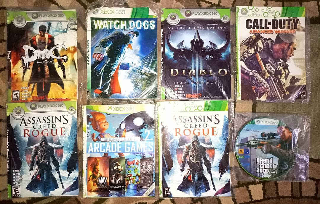 سلام عليكم 

50 لعبة Xbox 360
بيهن قسم سيديات إثنين بس الاكثر سيدي واحد. صار اسنين ما لاعب بيهن لأن استعمل Xbox one s. على ما اذكر كلهن شغالات بس اعتبر اكو 2-3 ما يشتغلن للاحتياط. ابيعهن كلهن ال 50 لعبة سوه اب 50 ألف. مكاني حي الحسين قرب مرقد كميل بن زياد.

‎للتواصل ماسنجر او واتس آب 
‎*********** واتس آب 
‎***********عادي (بدون واتس اب) النجف, العراق
