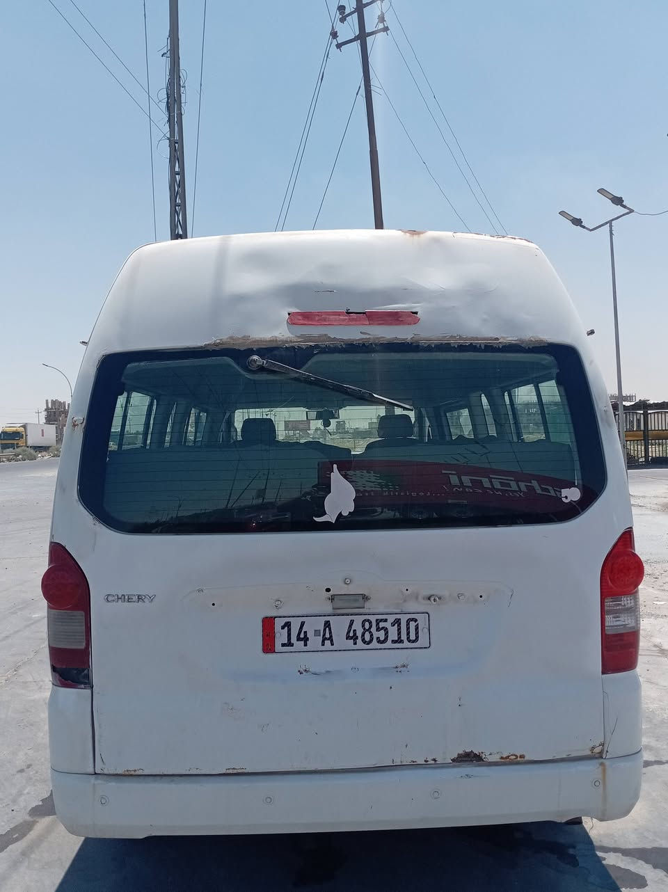 السلام عليكم
شيري H5 موديل 2013 بأسمي مصفره رقم الجديد انكليزي كير اكسل مكفولات محرك VVT 2500 للبيع او المراوس بسياره تكسي
مكاني بغداد المدائن ناحيه الوحده قرب بسمايه رقمي ***********
السعر وتفاصيل على الخاص
