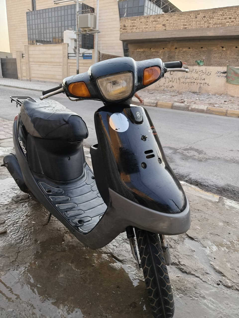 السلام عليكم 
للبيع 
دراجه بطه نضيفه محرك مكفول شغاله سلف وهندر 
محرك ما مفتوح كلش ناعمه الدراجه وكفرات انضاف 
هذا 👈 رقمي ***********
