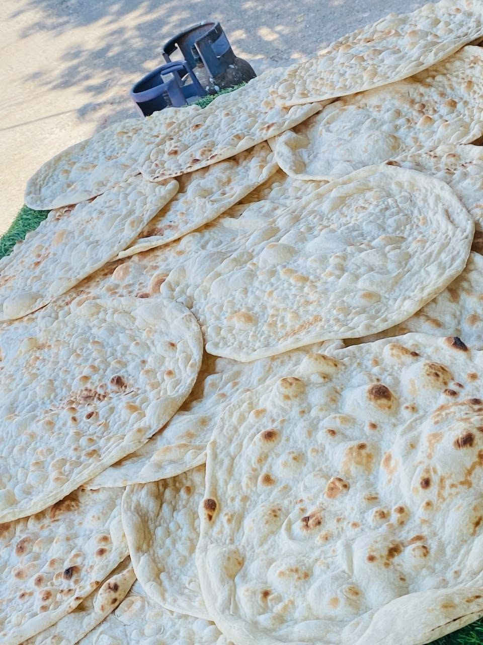مخبز اليرموك
يتوفر لديه خدمت توصيل مجاني
*********** _***********
{{استبدال طحين 50كيلو و20الف}} .      ((200رغيف))
