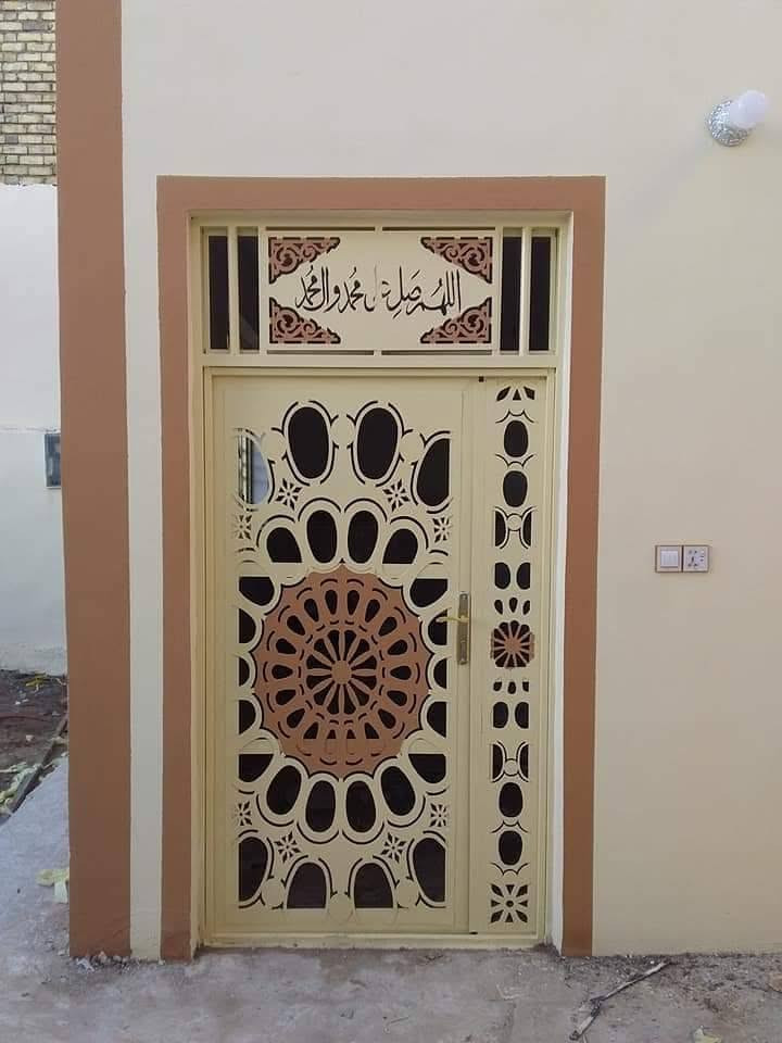 السلام عليكم ورحمة اللَّه وبركاته
كما عودناكم احبتي المتابعين كل ماهوه جديد لدى مكتب الفن للديكور والاصباغ 
عملنا صبغ حداديه بنسب الاسعار ونقوم 
بتنظيف الشبابيك بل كوسرة وكاغد الجام وصبغ الشباك بثلاث قوط بويه الاستفسار مراسلة الصفحة او الاتصال على الرقم *********** كما يوجد واتساب أن شاءاللَّه ينال اعجابكم
