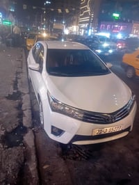 تويوتا كورولا 2014 خليجي استخدام شخصي السيارة جديدة وبعدها بالكلمة بال...