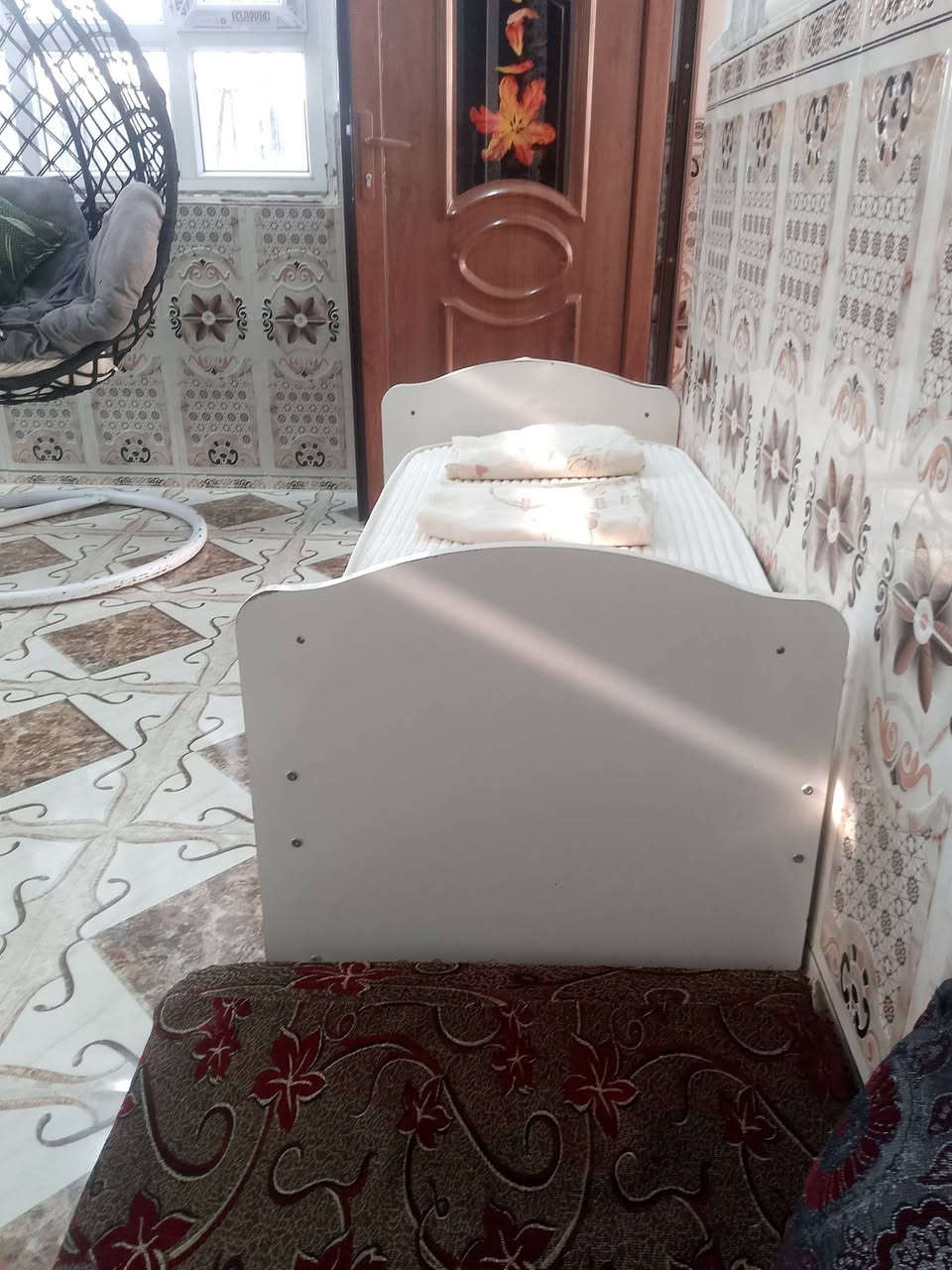 تخت طفل هوه ودوشك مالتو سعر 35الف
‏‪***********‬‏
