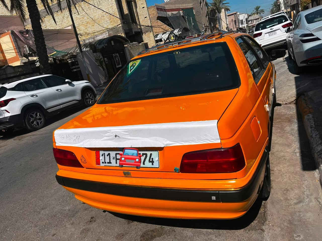 السلام عليكم 👋
يجو بارس مديل 2024 

ماشيه20 الف🚘 وقابل للزياده

مكينه الشكل الجديد 

مصفره هيئه وغرامه

منضومه غاز 60 لتر

تبريد ثلج🥶

ويل مصبوغ حراري شذره تخم تاير 

سياره خير من الله 

مكاني بغداد 

استفسار ***********

