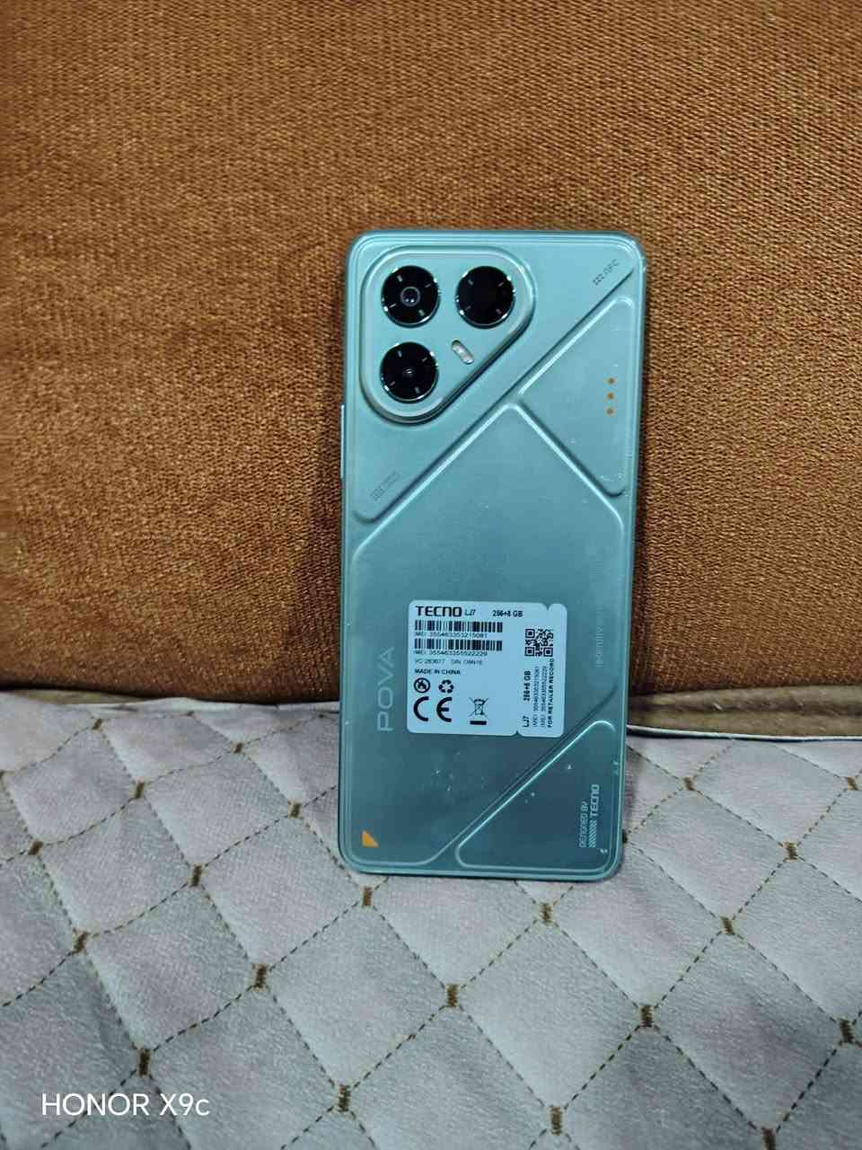 السلام عليكم جهاز تكنوو بوفاا فايف جي
[TECNO POVA 7 5G)
الجهاز جديد ماصاره تلاث اسابيع 
كامل ملاحقات بل كارتون 
شاشه 1080
90فريم بوبجي 
ذاكره 256
الكامره الاماميه 50ميكا بكسل والخلفيه 108ميكا بكسل 
البطارية 6000ملي ابير وشاحنه،45واط 
السعر 350وبي مجال رقمي ***********وبي واتساب..
