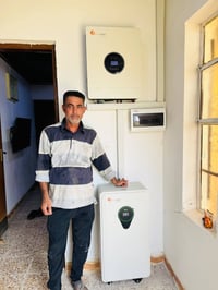 الشرقاط بعاجة • طاقة شمسية • بطارية ١٧٫٥ كيلوواط
