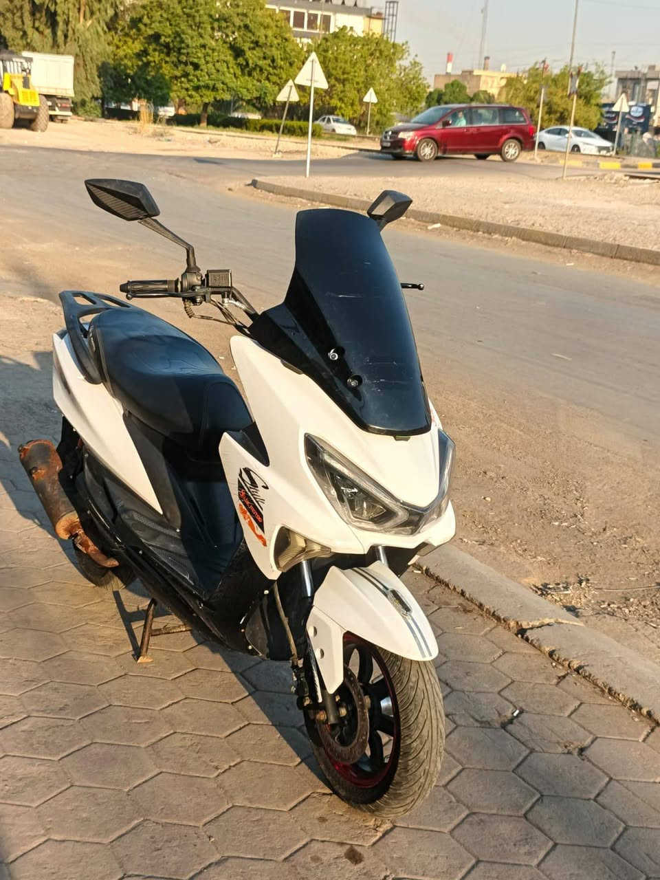 السلام عليكم دراجه للبيع دراجه نضيفه او حلوه شلعه معدل الدراجه مجفته مره ‏‪***********‬‏ مكانها بغداد
