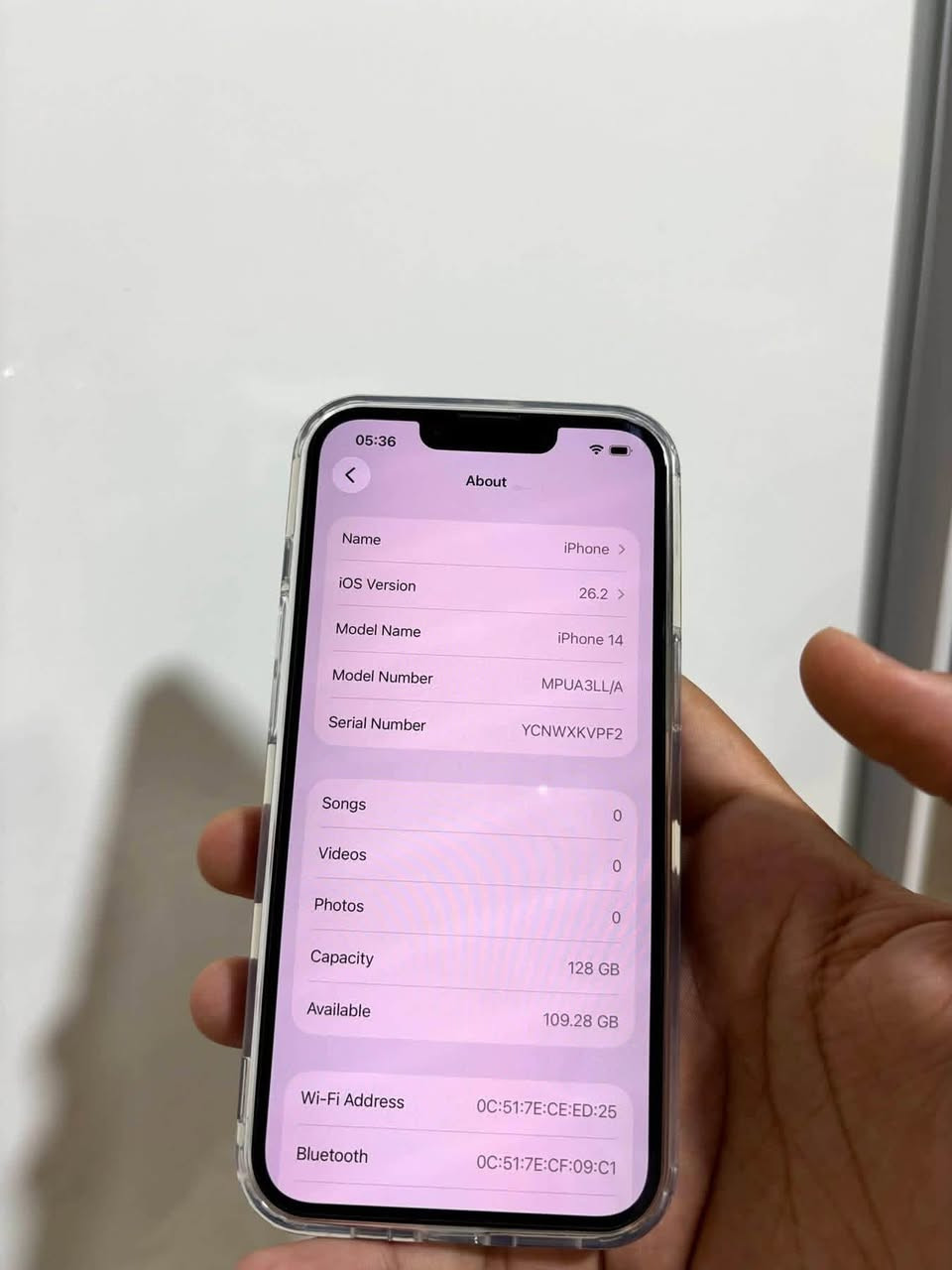 السلام عليكم
ايفون 14 عادي

بطاريه 89   

128G

ووتر بروف 

بسعر  540 الف وبي مجال بسيط

لتواصل ***********

غير متواجد على النت
