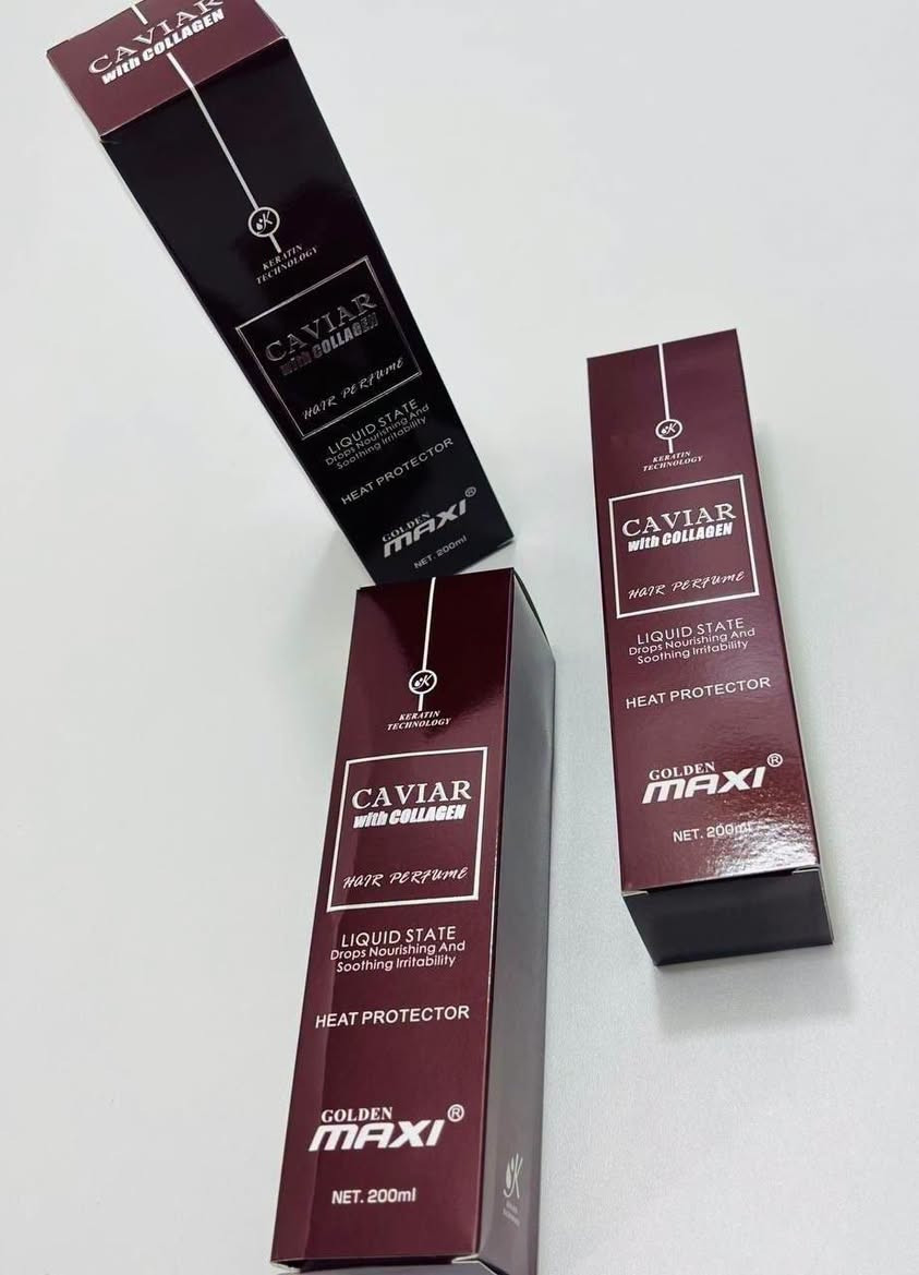 جولدن ماكسي • كافيار كولاجين • واقي حراري