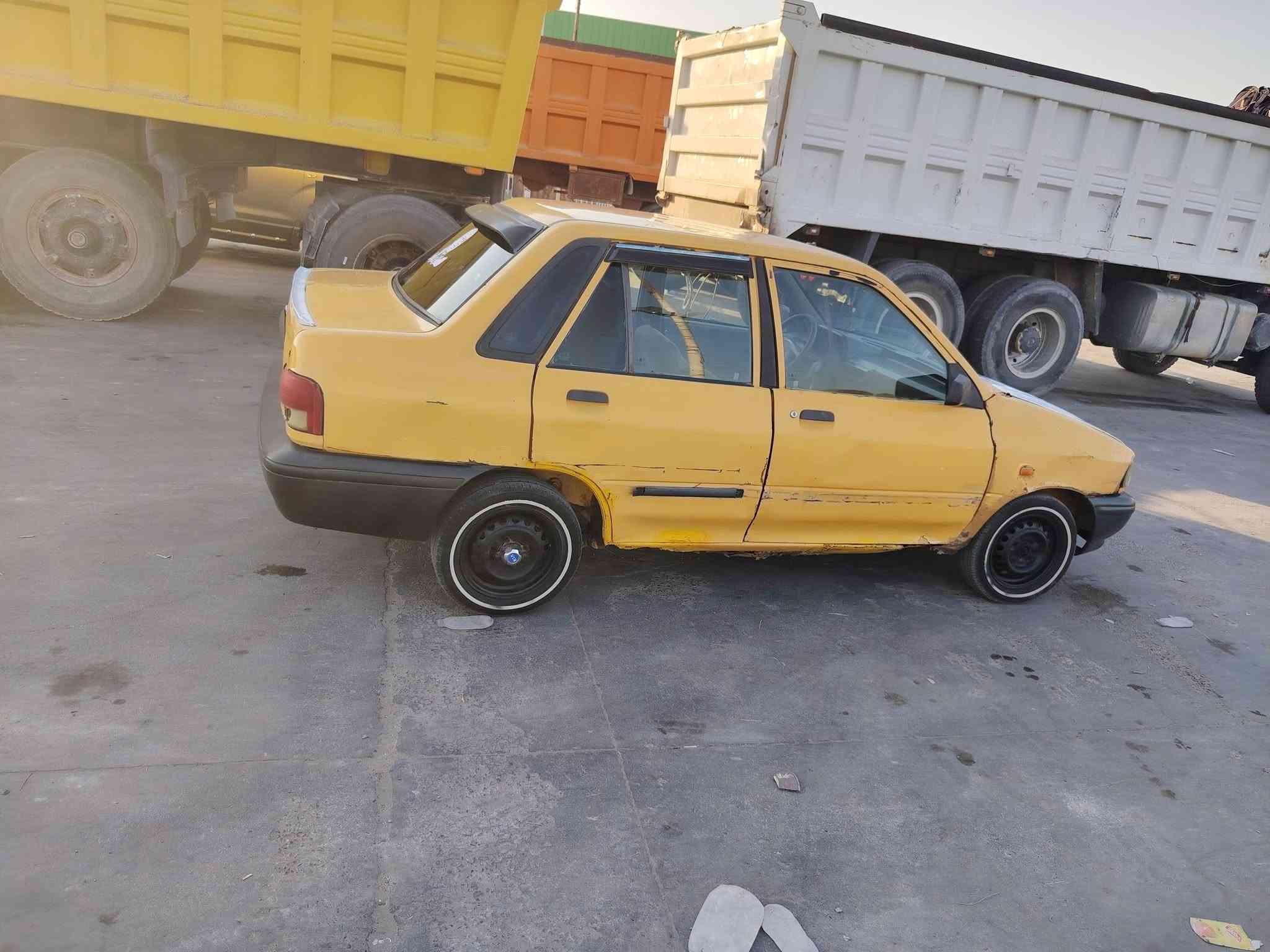 سلام عليكم للبيع سايبه مكينه وكير جدد تخم تاير جديد كهربايات كله شغاله سياره حلوه ومرتبه كهربايات كله شغاله السعر 11مكاني نجف ابصخير ***********مديل ١١
