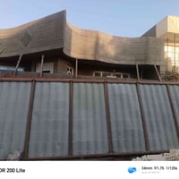 سقيفه المنيوم • قطعتين • ٥×٣