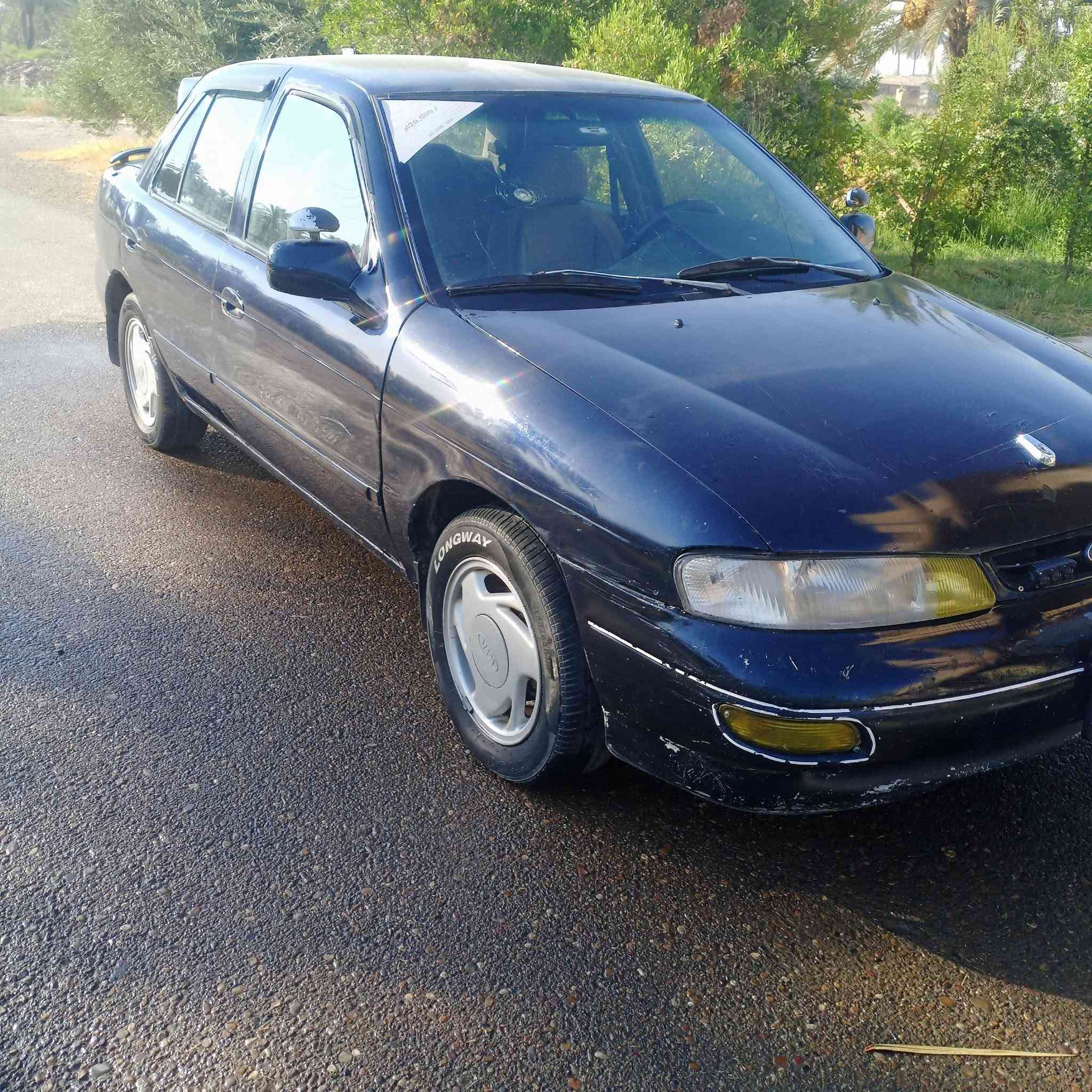 للبيع موديل 96 مصبوغه عام مكفوله من كص و ضربه عليها غرامات 200 ينزل من السعر  محرك كير كهربائيات كلها شغاله تبريد جان يشتغل حاليا واكف بغداد مكاني بغداد تاجي السعر 35 الاستفسار ***********
