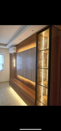 كادر مرتضى للديكورات الحديثه والاصباغ أحدث تصاميم شاشات بلازما اي استف...