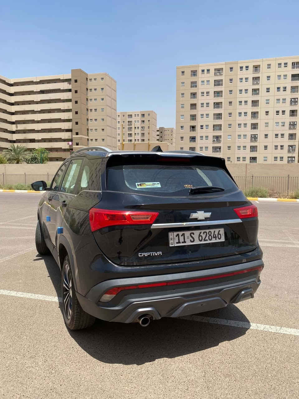 شوفرليت كابتيفا 2023 خليجي
ماشية80000miبرايمر لون اسود 
محرك 1.5
سبعه راكب
كير مكينه تبريد مكفولات 
بيها ملاحظات بسيطة كلش كلش 
تحويل ثاني يوم 
السعر 140 و بيها مجال
رقمي***********

