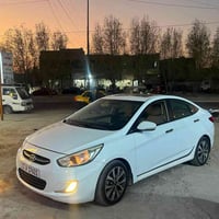 للبيع اكسنت 2016 خليجي مكفوله ماعنده هلال جاملغ خلفي صبغ فقط سياره فول...
