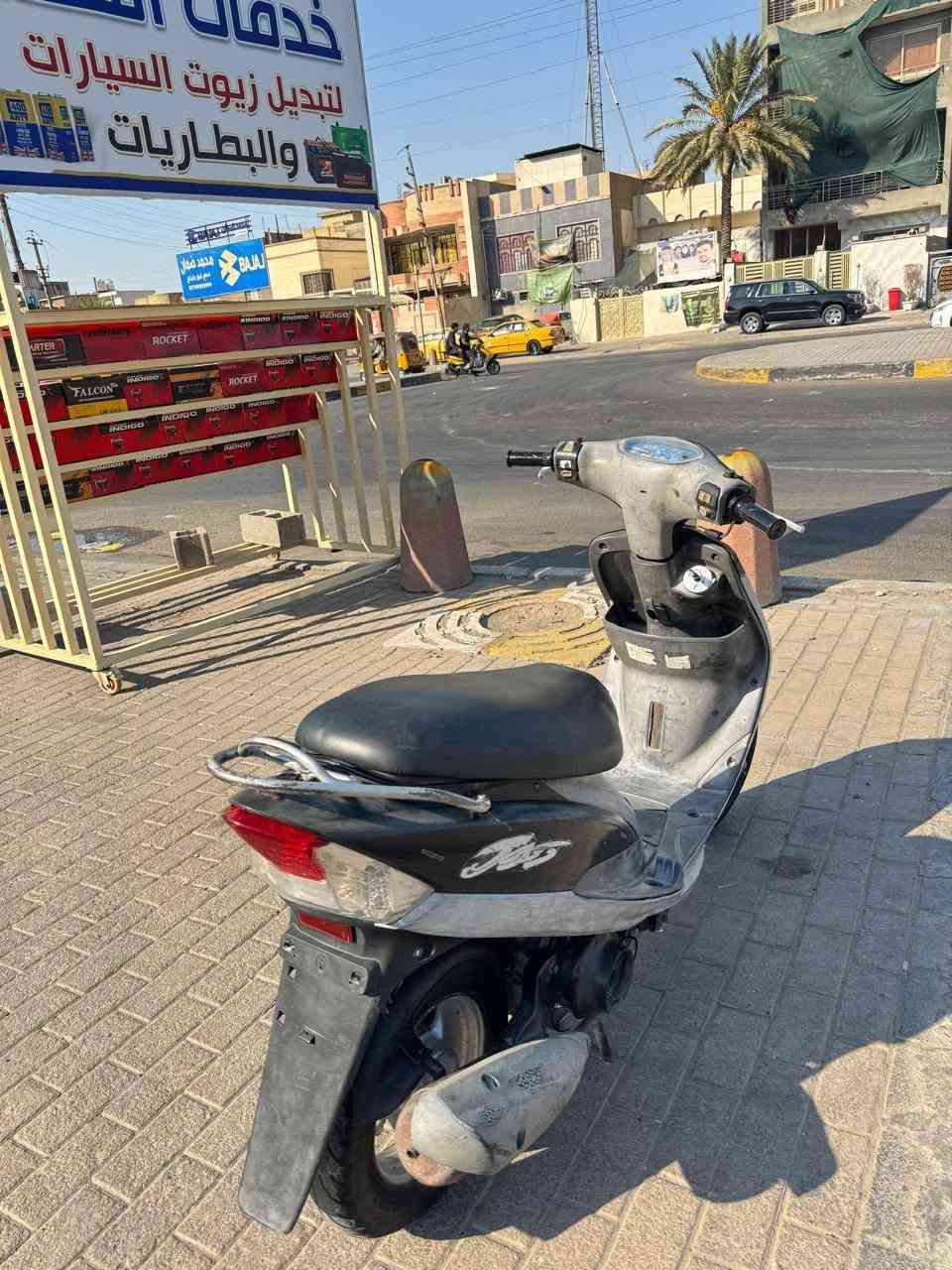 سلام عليكم ماكس منغولي للبيع دراجه مكفوله كفاله عامه بلاديه اي نقص مابيه سعر 550  مكان بغداد رقم ***********
