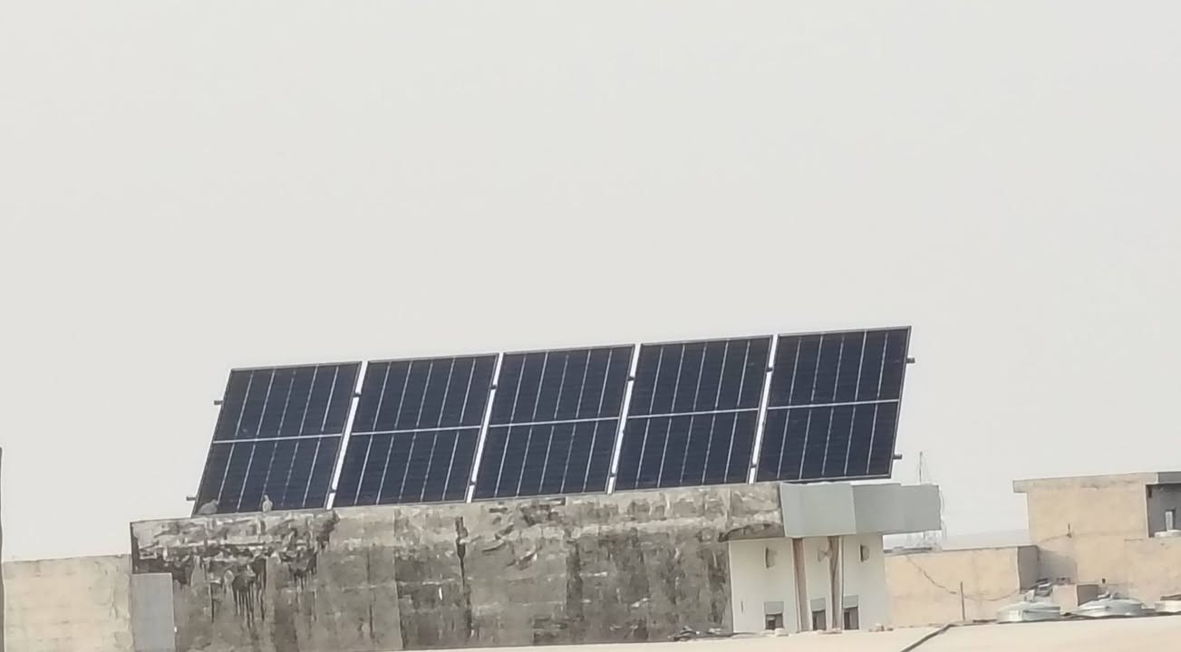 منظومة شمسية • تنصيب • جلولاء حي الشهداء