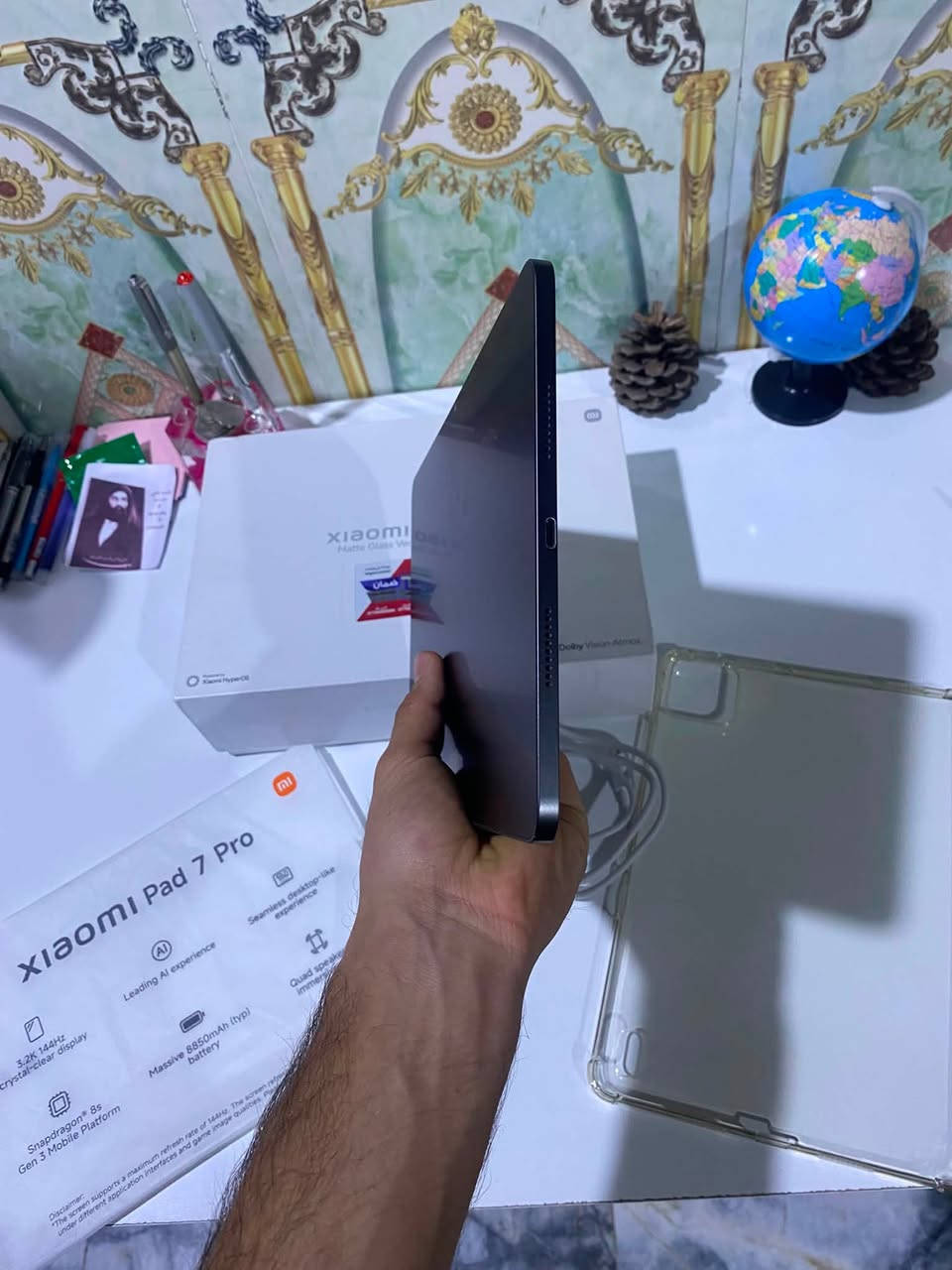 شاومي باد 7برو استخدام كلش قليل
الجهاز جديد بحالة الوكاله مكفول من كلشي 
سعره590 بي مجال قليل حك الجيه
عنواني البصره 
***********
