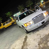 من رخصة الادمن المحترم مارسدس جامبو موديل ١٩٨٦ sE300 باب قصير سيارة بي...