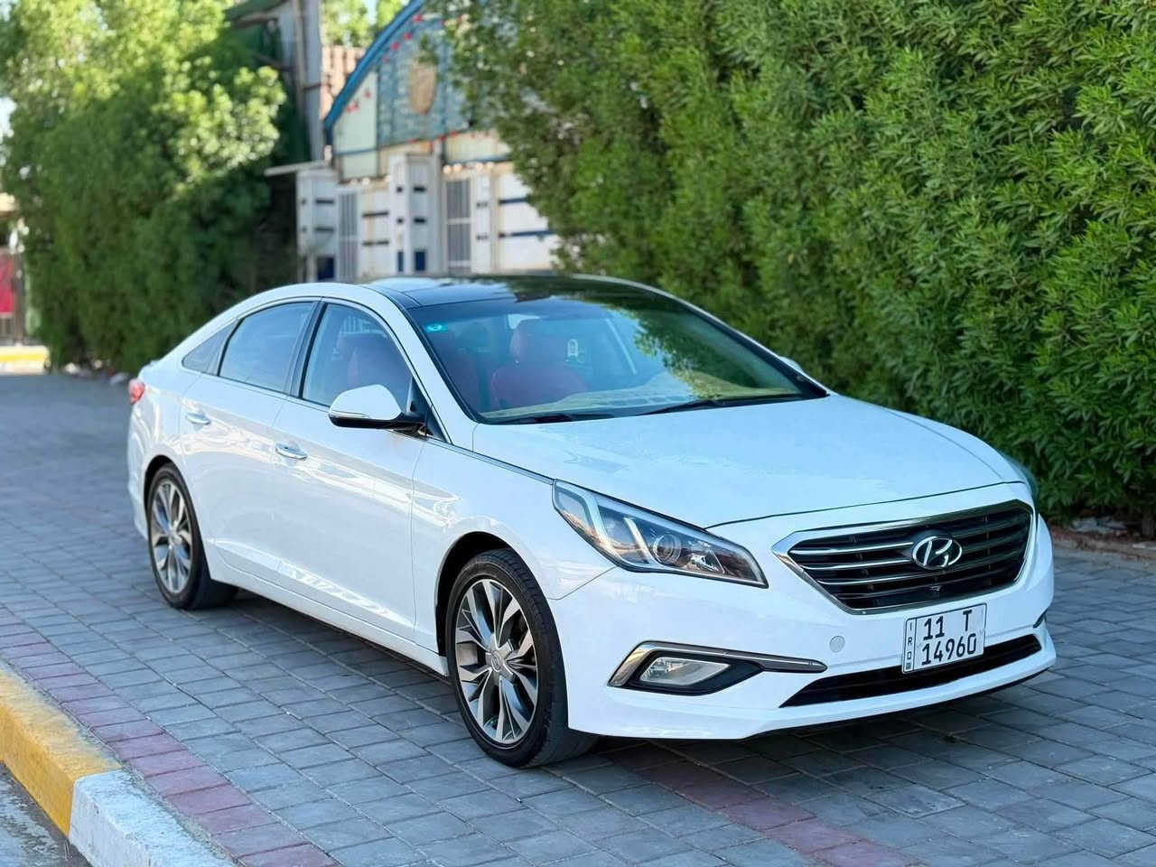سوناتا 2015 وراد خليجي فول مواصفات ( vib ) بيها صبغ 3 مكانات فقط بدون ايي دواخل ماشيه 88km حقيقي محرك 2000 دوش المرغوب كير مكينه كفاله من الفتح صدر امامي خلفي بحاله ممتازه تبريد ثلج تخم تاير جديد رقم بغداد الدولي بأسمي تحويل ثاني يوم 105 وبيها مجال قليل ***********للاستفسار واتساب
