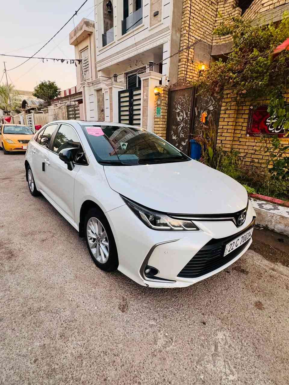 للبيع كورلا خليجي  بانزين شركه جيهان  سياره فقط بيع بدون مراوس اخوان كفاله 
عده بارد بسيط بجاملع  موديل 22  فول مواصفات فتحه سقف مري شفط  بصمه وبيه هواي مواصفات بعد معروفه سياره رقم اربيل تريد تحويل تريد وكاله كير مكينه اكسل تبريد بشرط الكفاله سياره كلش جديده مانقصه برغي محرك 1800 سعرها 157 وبيه شي بسيط مكاني الكوت  للاتصال 
‭***********‬
