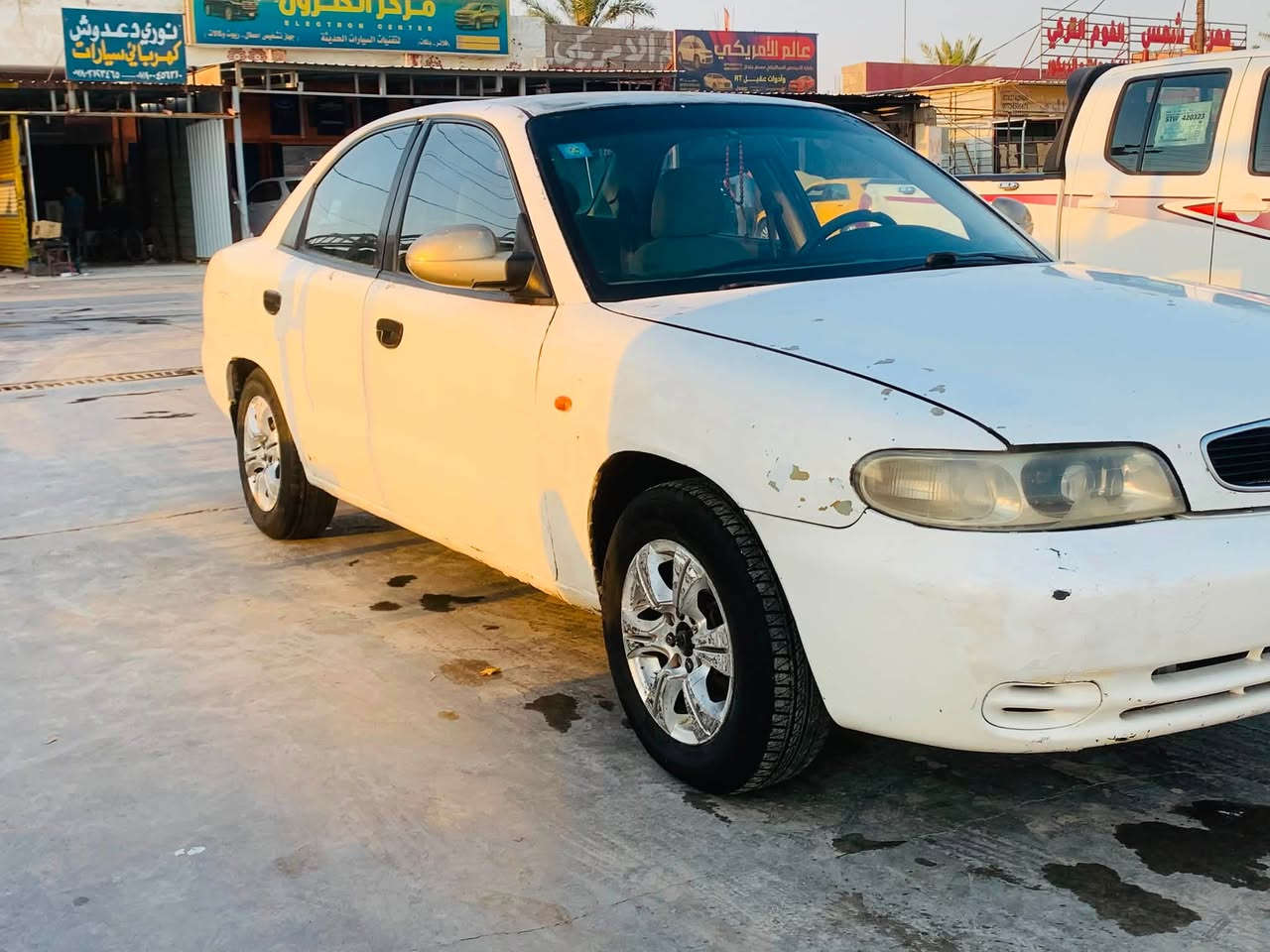 دايو نوبرا موديل 99 رقم بغداد دولي بأسمي سنوية إلى 2031 مكينه 2000 تبريد ❄️ تخم تاير دواخل جديدة صدر امامي خلفي جديد كشرتها بلادية لاظربة ولاتبديل السعر 28 وبيها مجال بسيط المكان واسط العزيزية للاستفسار الاتصال على الرقم
***********
