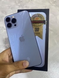 آيفون ١٣ برو ماكس • ٢٥٦ • بطارية ٧٧٪