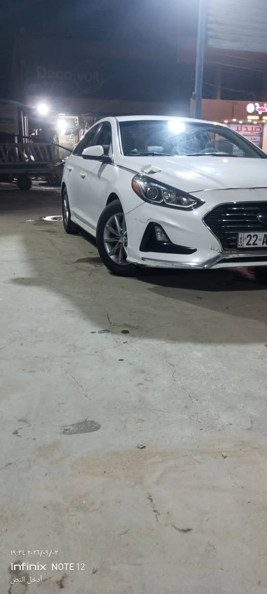 سوناتا 18 وارد امريكي
محرك 2400
رادارات 
كاميرا 
تشغيل  عن بعد 
شاشة كبيرة 
رقم اربيل 
ماشية 75 الف

تقشير اللون اربع أصابع بالبنيد بسبب الغسل 
السيارة كلها ليبل واحد كفالة ، بس الچاملغ مفتوح مصلح ع البارد بسبب حادث امريكا

⭕السعر 115 فقط⭕
العنوان بغداد 
للاستفسار ***********
