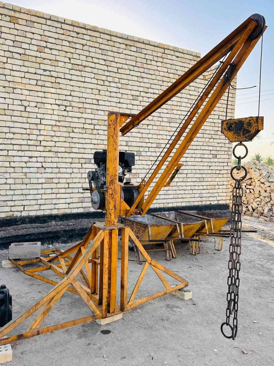 سلام عليكم ً
ونج نجفي شغل رعد الحساني مستعمل للبيع
حديد ثقيل
جاهز للعمل
ماطور 13 حصان
3عرباين مستخدمات 
مكان الديوانية الحمزه الشرقي
للاتصال *********** واتساب🤳
*********** واتساب🤳
