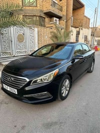 هيونداي سوناتا 2016 لون اسود  سيارة جديدة وحلوة فول مواصفات ماعدا الفت...