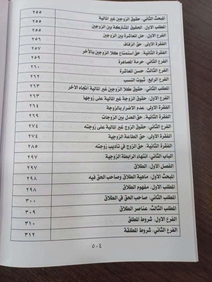 المرجع الجامع • الاحوال الشخصية • كتاب