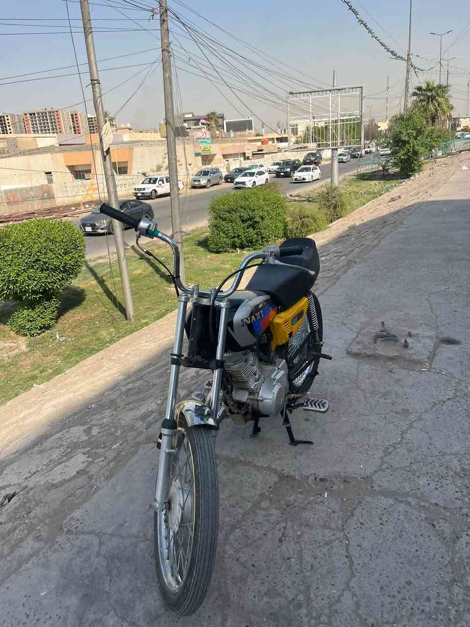 سلام عليكم دراجه نامه أربعه كير محرك خير من الله مثل ما جاي شوف بصور رايدها 300وبيها مجال مكاني بغداد الدوره ***********
