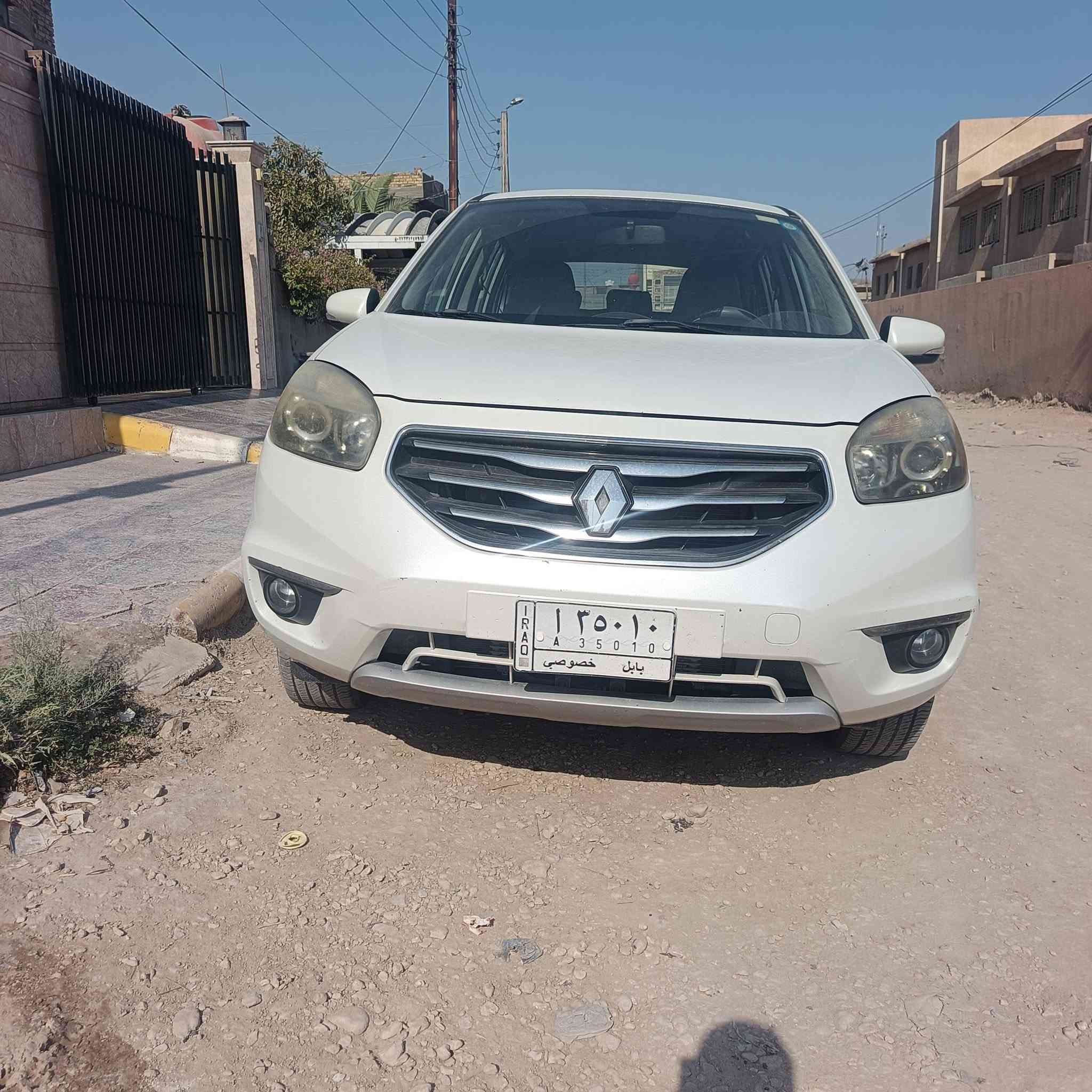 رينو كوليوس ٢٠١٣ للبيع سياره مكفول على وضع الشركه حدادية جديدة مكانها بابل الحله سعرها ٨٨ الاتصال ع الرقم 
***********
