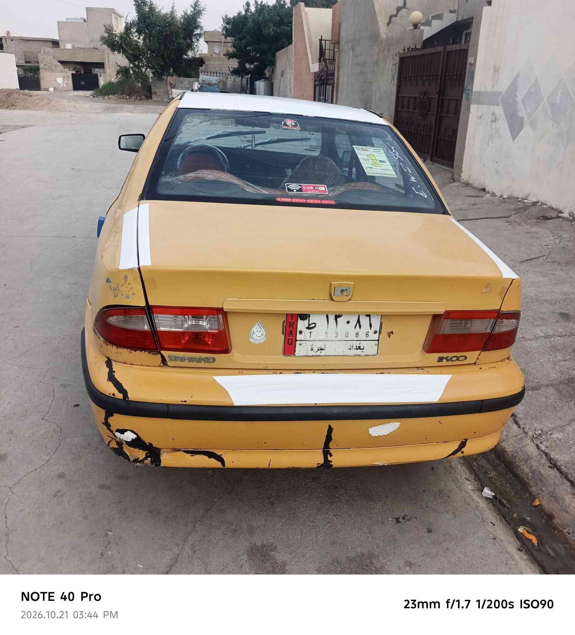 سمند • ٢٠١٠ • كاميرا خلفية