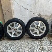 ويلات ياباني دمعه حجم ١٦ وتايرات نضافتهن كدامك للبيع سعرهن ٢٠٠ مكلف بن...