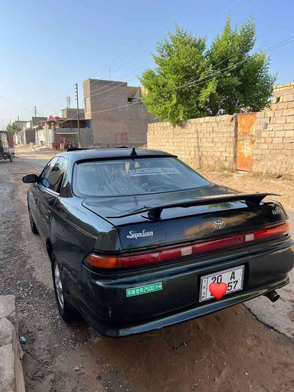 مارك نفخ موديل 93
لون زيتوني رقم ديالى انكليزي سنويه جديده 
محرك 2500 محرك وكير مكفولات بشرط حداديه خير من الله كهربائيات كله شغاله مكفوله من الكص والنقل جثه مصبوغ عام الجماليه مكاني بابل ***********
