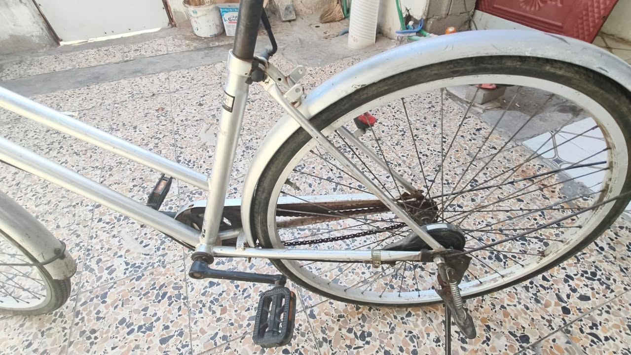 سلام عليكم بايسكل مستعمل للبيع، نظيف ومرتب وشغال، مكفول من كلشي من سرقه او غيرها و بايسكل نظيف تجي و تشوفه السعر 70 ألف  وقابل للتفاوض بالمعقول.
للمهتمين التواصل خاص مكاني قبلة *********** تواصل واتساب او خط
