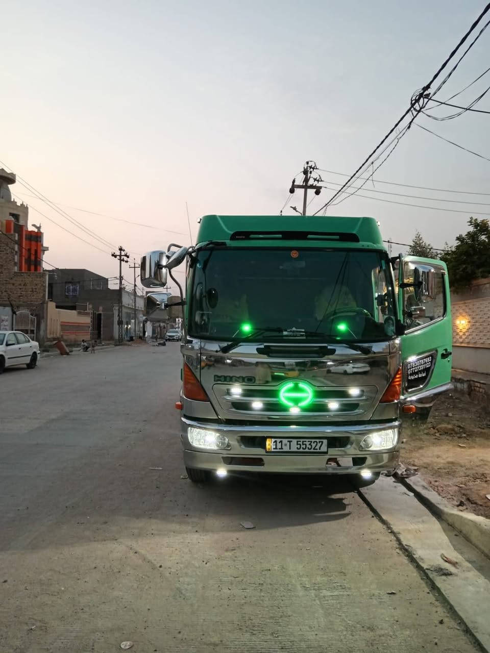هينو شيطان • موديل ٢٠٠٢ • حاوية