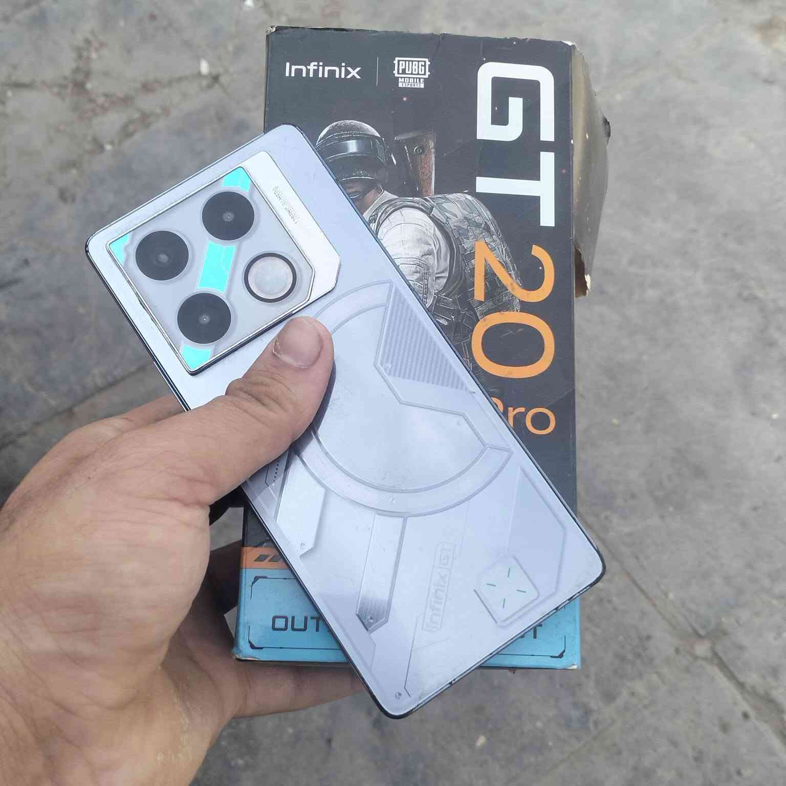 انفينكس GT20 برو ٢٥٦ • شاشة مضروبة • الحسينيه