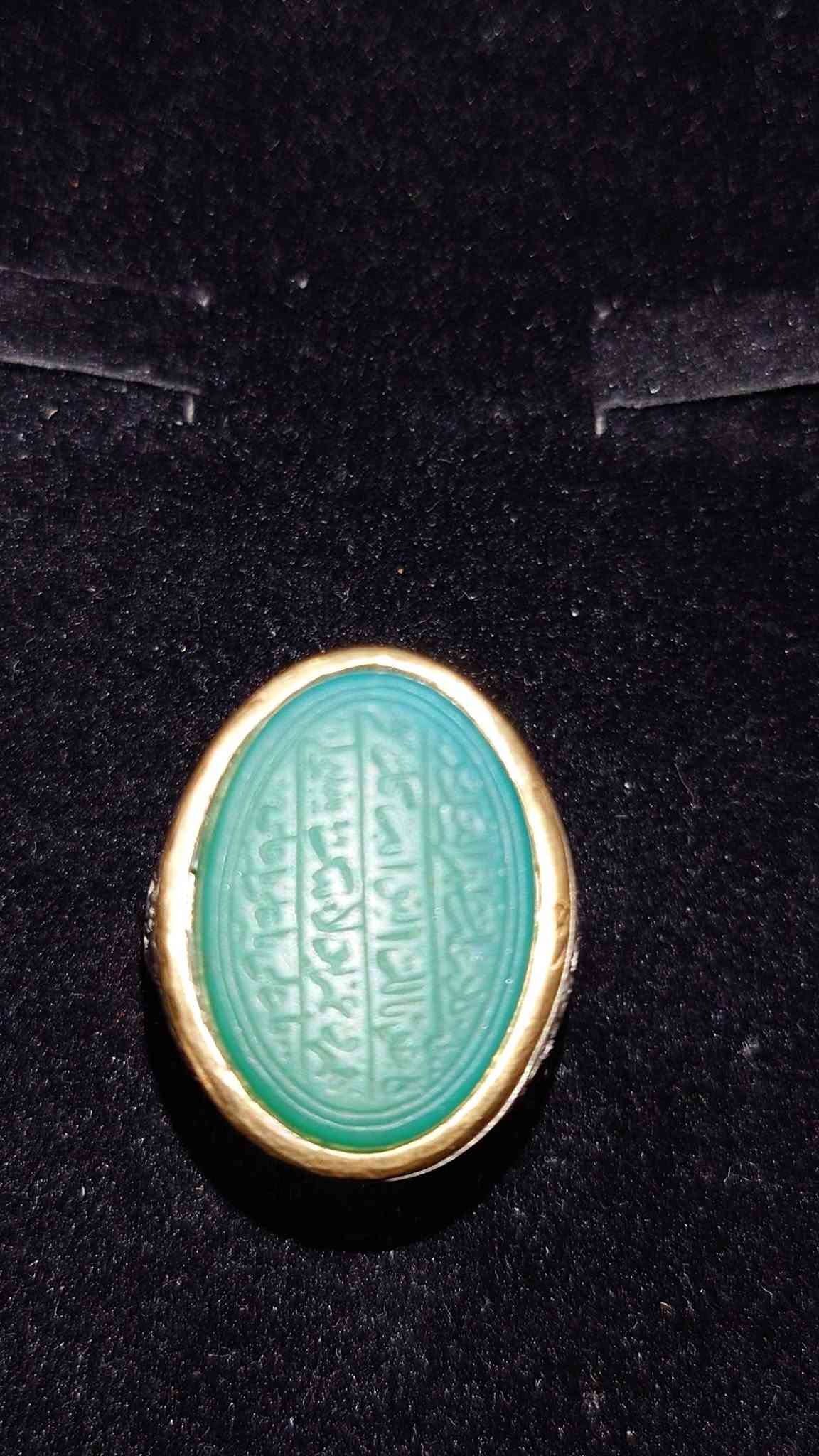 عقيق • فضة 925 • خط يدوي