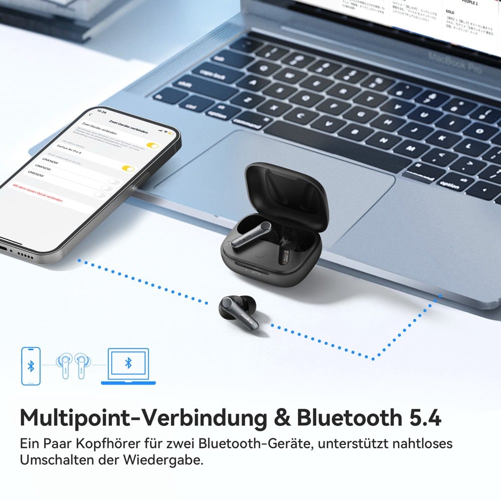 🎧🔥 EarFun Air Pro 4 – صوت عالي الدقة وتجربة لاسلكية متطورة 🎶

استمتع بصوت نقي وعزل ضوضاء قوي مع تقنيات متقدمة تناسب الموسيقى، المكالمات وحتى الألعاب. ⚡

🌟 أبرز المميزات:
🔹 إلغاء ضوضاء تكيفي ANC حتى 50dB 🔇
🔹 دعم Hi-Res Audio + LDAC + aptX Lossless 🎵
🔹 معالج Qualcomm QCC3091 + Snapdragon Sound ⚡
🔹 6 ميكروفونات مع تقنية AI وcVc 8.0 للمكالمات 🎙️
🔹 بطارية تصل إلى 52 ساعة مع علبة الشحن 🔋
🔹 شحن سريع + دعم الشحن اللاسلكي ⚡
🔹 اتصال بجهازين في نفس الوقت Multipoint 📱💻
🔹 مقاومة للماء IPX5 💦
🔹 وضع Gaming بزمن استجابة منخفض 🎮

💥 صوت نقي + ANC قوي + بطارية طويلة = تجربة صوت متكاملة!

📲 للطلب والاستفسار عبر واتساب:
***********

🚚 توصيل إلى كافة محافظات العراق 🇮🇶
