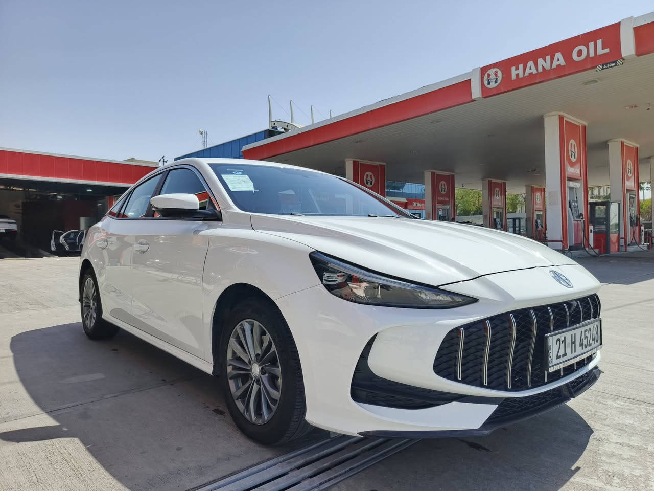 ام جي جي تي فول مواصفات  موديل ٢٥ باسمي بيها شبر بارد، ماشيه ٢٢ الف بيها بطاقة بانزين السعر ١١٥ للاستفسار *********** واتساب موجود مكان السيارة كركوك
