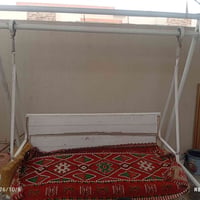 مرجوحة حديد • حديد ثقيل • ضمان ١٠٠ سنة